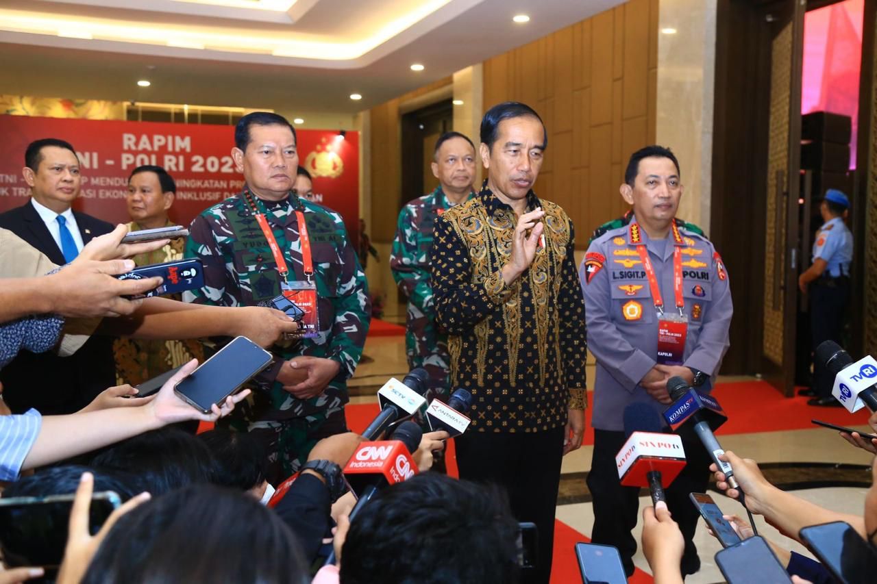 Presiden: TNI-Polri Berperan Lancarkan Proses Hilirisasi